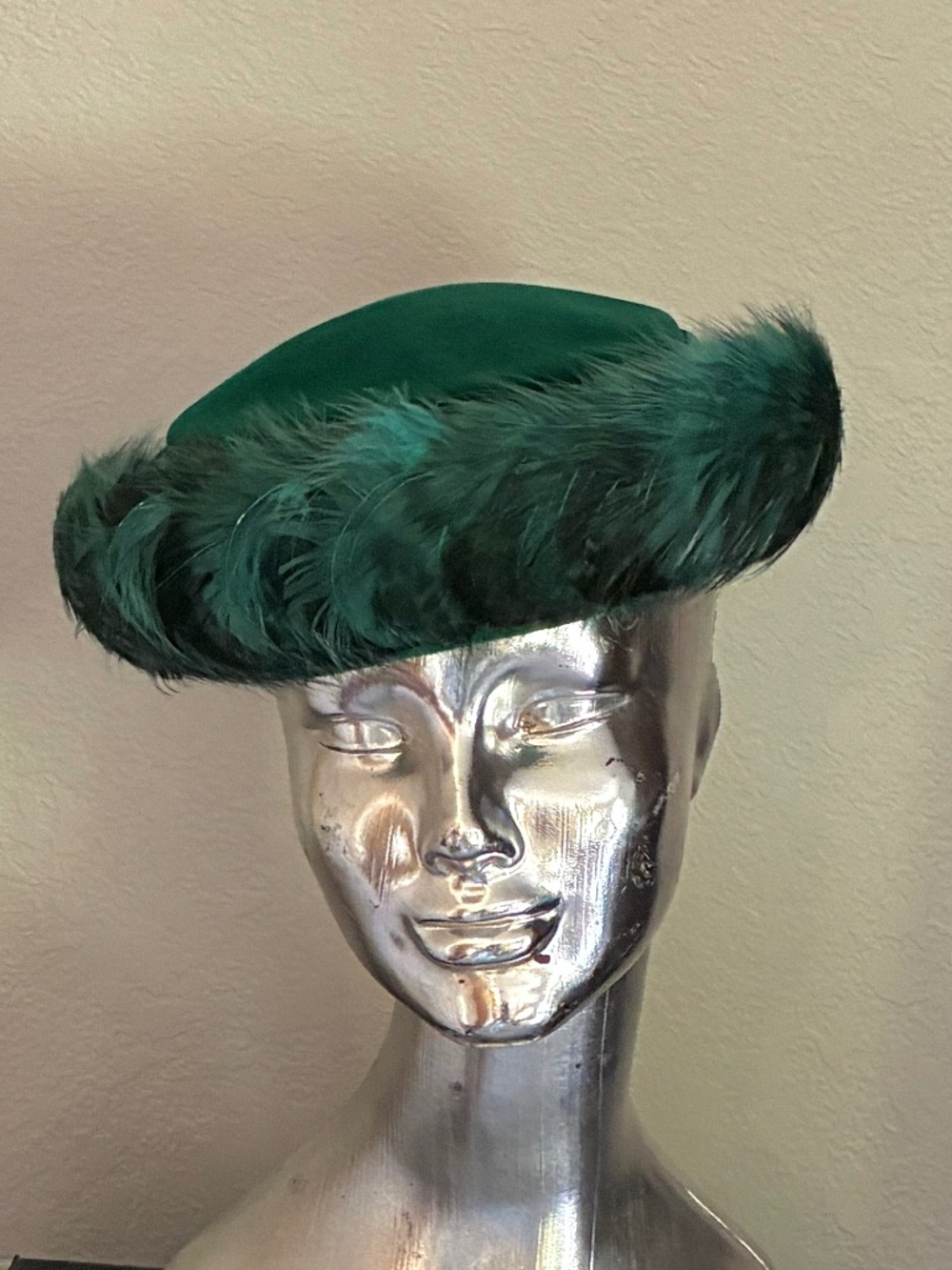 Vintage Feather Hat